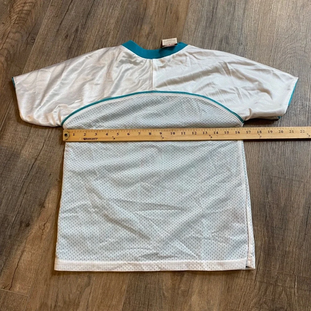 Upward Sports Reversible Basketball Jerseys Youth Teal White Orange Size YM (2)‎